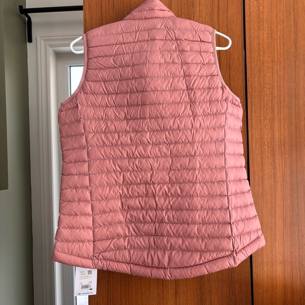 Helly Hansen Sirdal Insulator Vest Ash Rose Pink Quilted Puffer NWT Size M - Picture 7 of 9